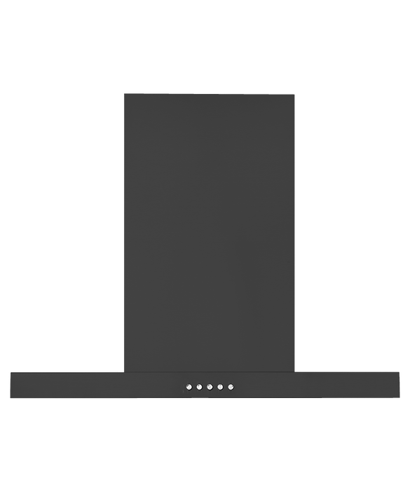Black rangehood 60cm new arrivals