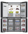 Quad Door Refrigerator Freezer, 91cm, 601L, Ice & Water Dispenser gallery image 4.0
