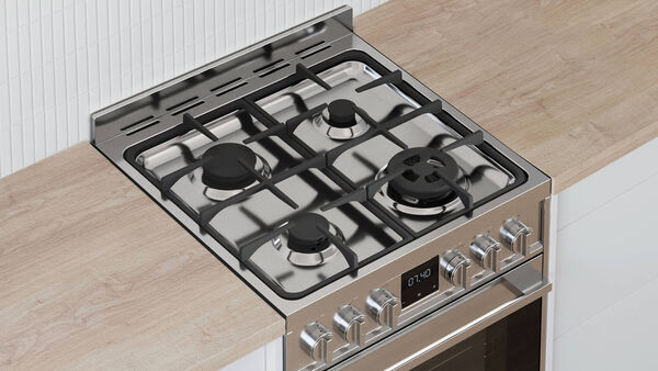 Powerful gas cooktop