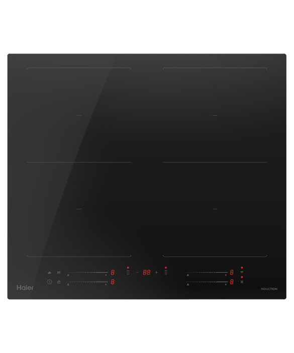 60cm 600 Series Induction Cooktop, 4 Zone, Dual Flexi Zone, Melt, pdp