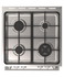 60cm 500 Series Freestanding Cooker, Gas gallery image 2.0