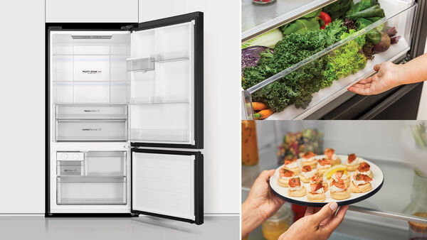 More room for fresh food