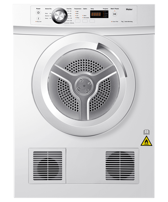 Sensor Vented Dryer, 7kg | Haier New Zealand