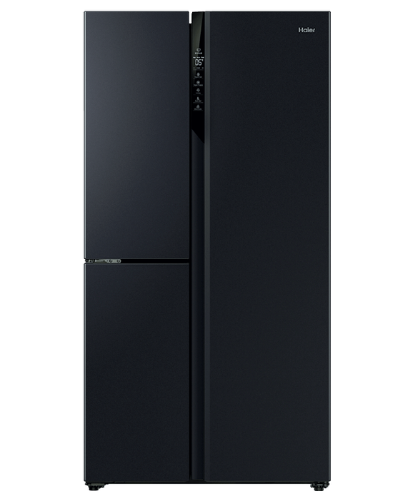 S+ Three-Door Side-by-Side Refrigerator Freezer, 90.5cm, 575L, Water, pdp