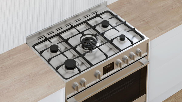 Powerful gas cooktop