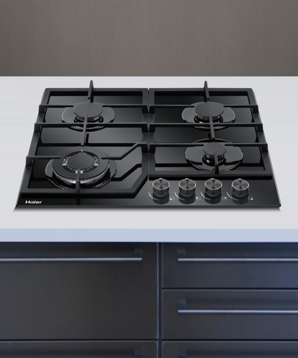 Gas on Glass Cooktop 60cm Haier New Zealand