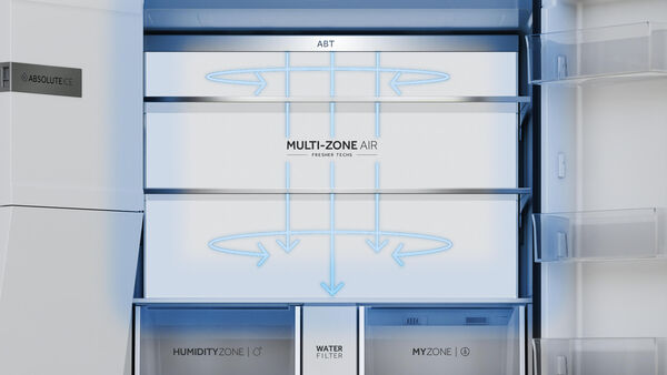 Even Cooling With Multi-Zone Air