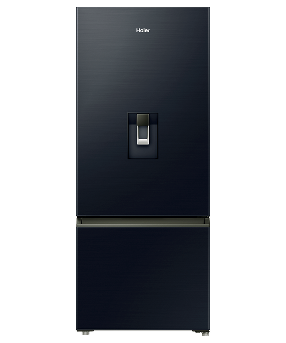 Haier black sales fridge freezer
