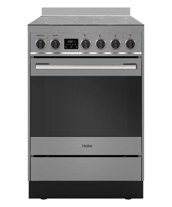 Freestanding Cooker, Electric, 60cm, 4 Elements Haier New Zealand