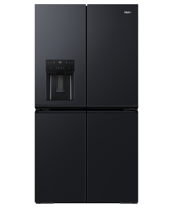 Quad Door Refrigerator Freezer, 91cm, 601L, Ice & Water Dispenser, pdp