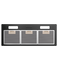 90cm 500 Series Integrated Insert Wall Rangehood gallery image 1.0