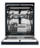 600 Series Freestanding Dishwasher, Steam, DualPower Spray Arm gallery image 2.0