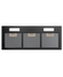 90cm 500 Series Integrated Insert Wall Rangehood gallery image 1.0