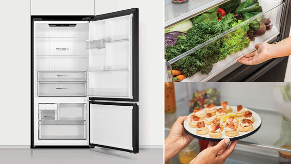 More room for fresh food