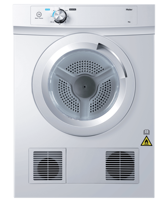 Sensor Vented Dryer, 6kg Haier New Zealand
