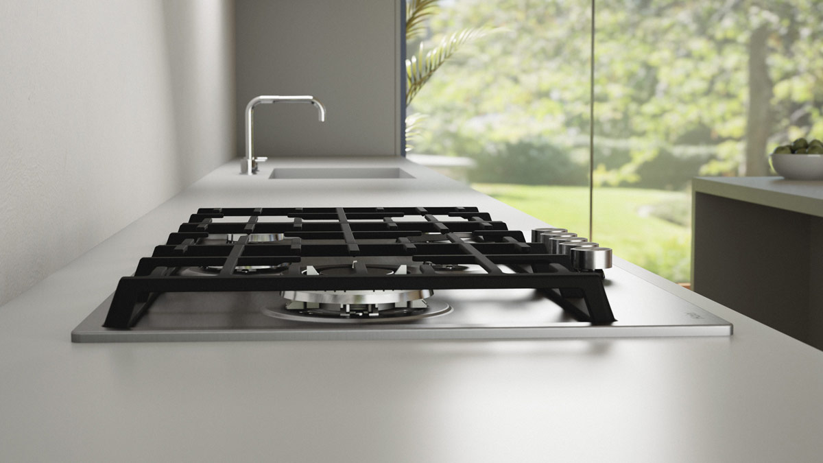 Gas on Steel Cooktop, 90cm Haier New Zealand