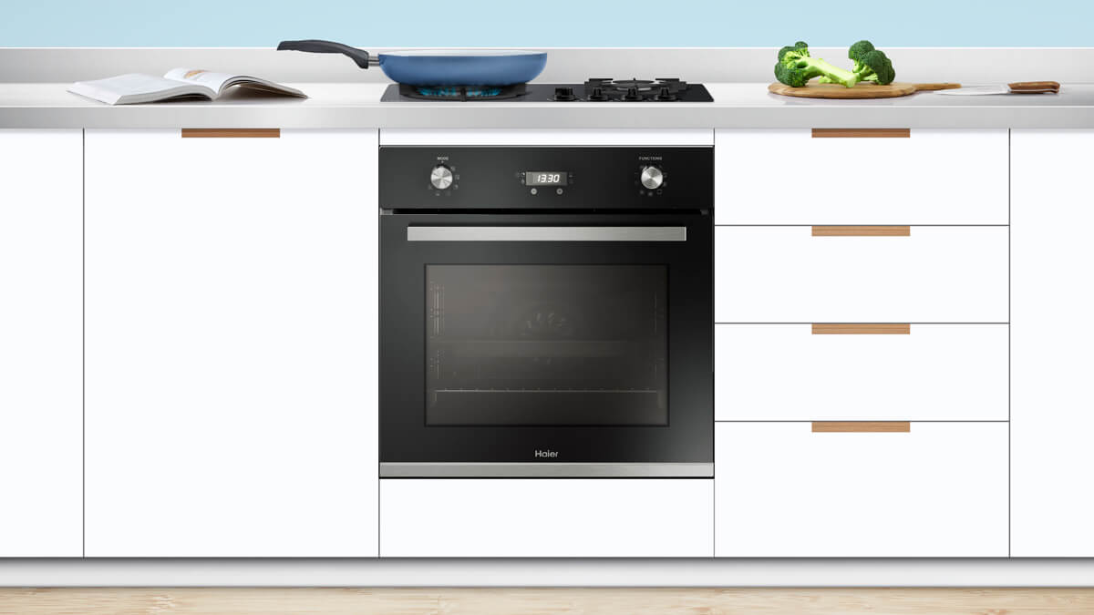 haier 60cm electric wall oven