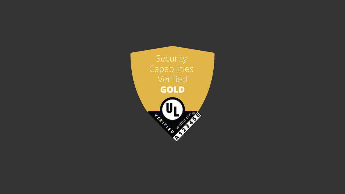 Security Capabilities Verfied Gold Certification Icon