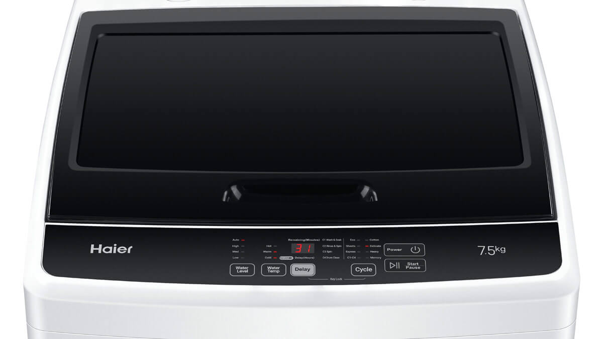 Top Loader Washing Machine, 7.5kg Haier New Zealand