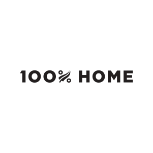 100% Home Logo.