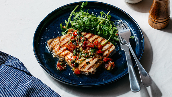 swordfish with roasted tomatoes