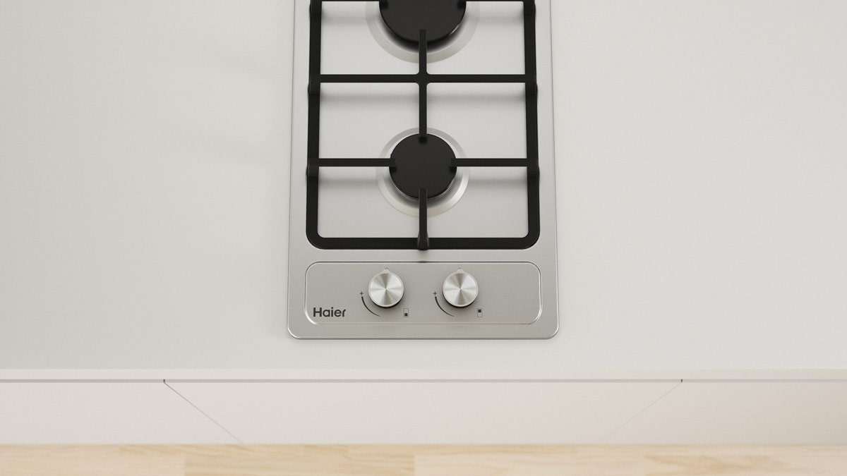 Gas on Steel Cooktop, 30cm Haier New Zealand